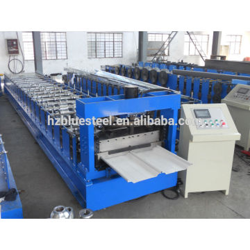 Hot Sale Good Quality PLC Industrial Self Lock Galvanized Metal Roofing Roll Forming Machine For Sale